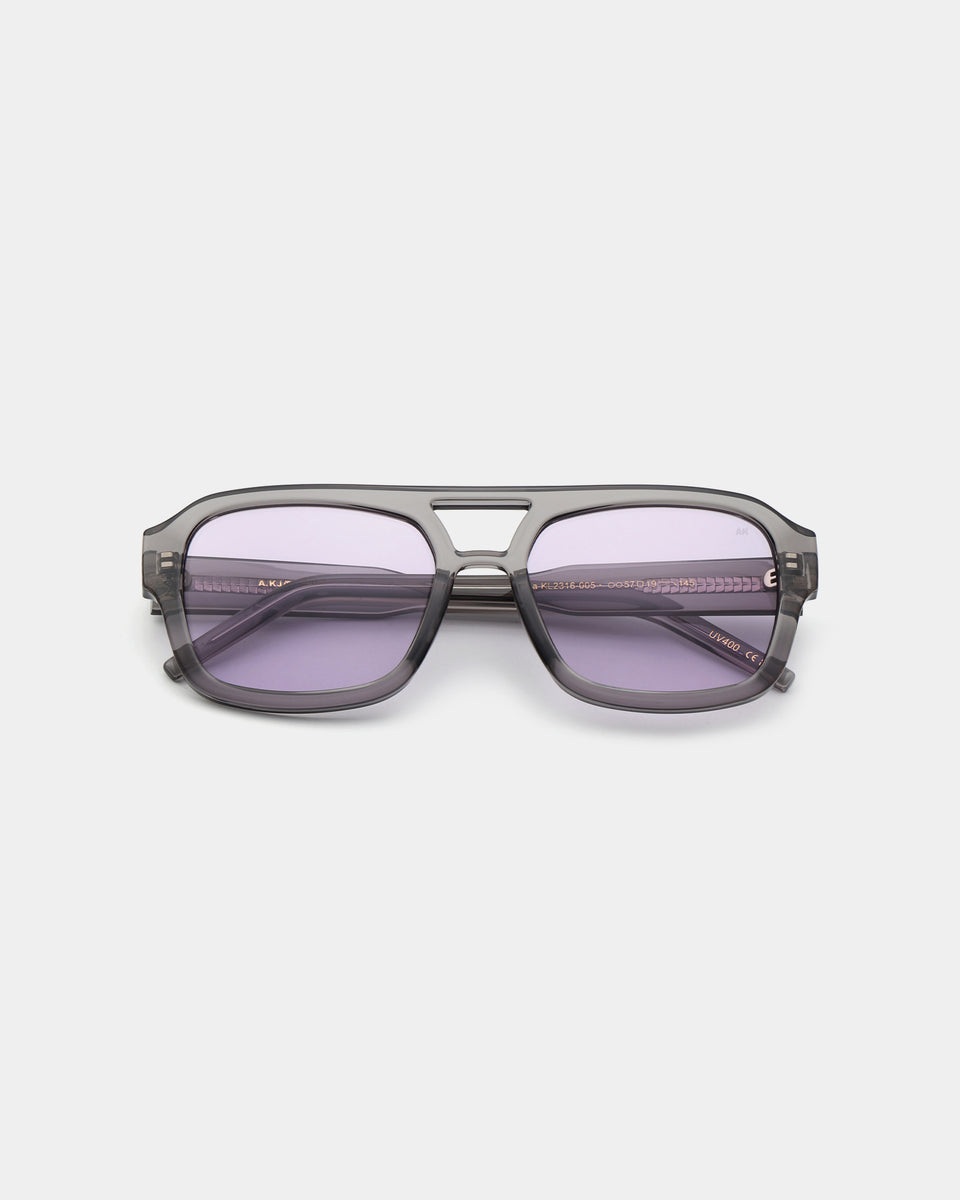 Grey Transparent Kaya Sunglasses