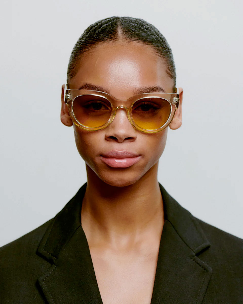 Ecru Transparent Lilly Sunglasses