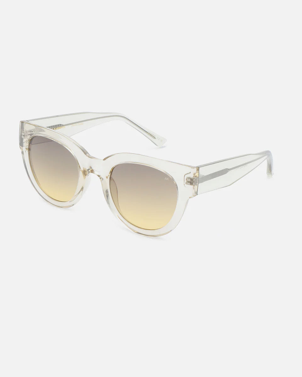 Ecru Transparent Lilly Sunglasses
