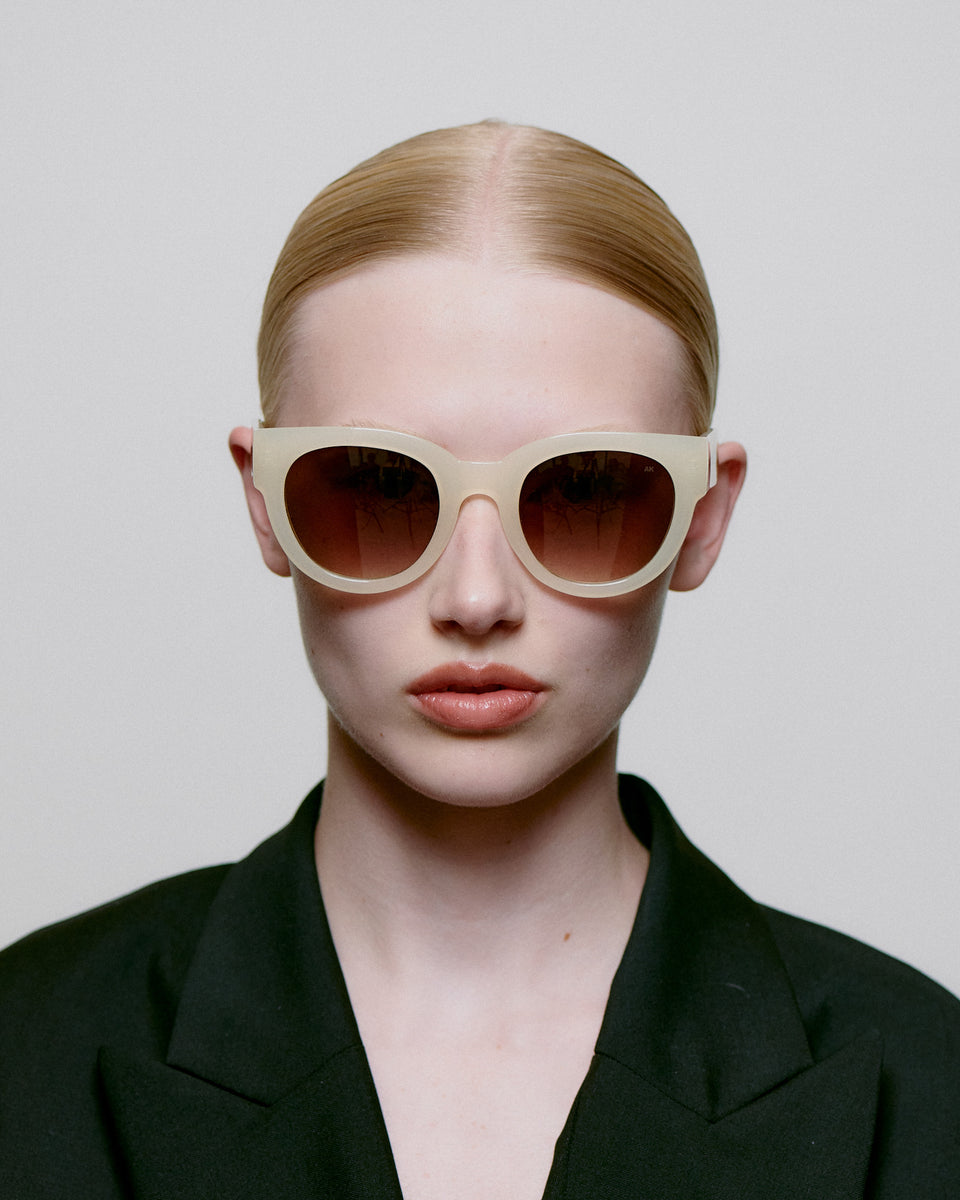 Cream Bone Lilly Sunglasses