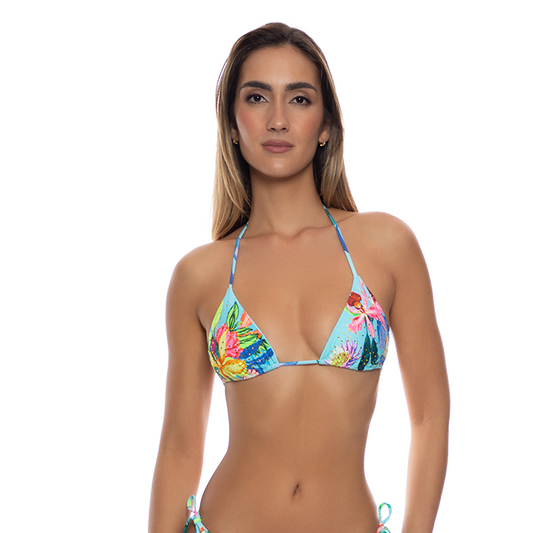 Ocean's Kiss Crystallized Seamless Triangle Top