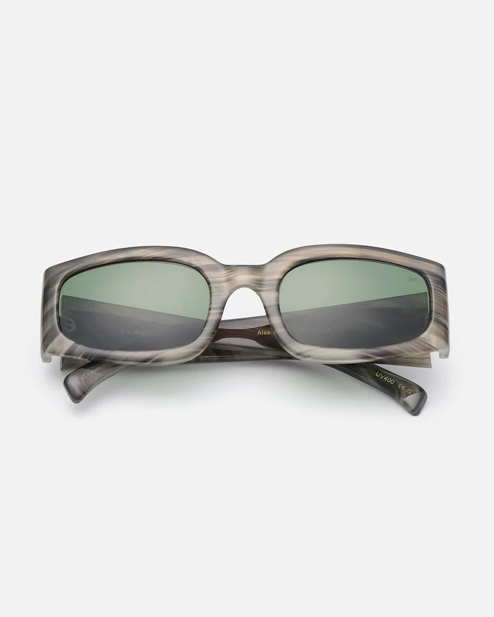 Striped Horn Alex Sunglasses