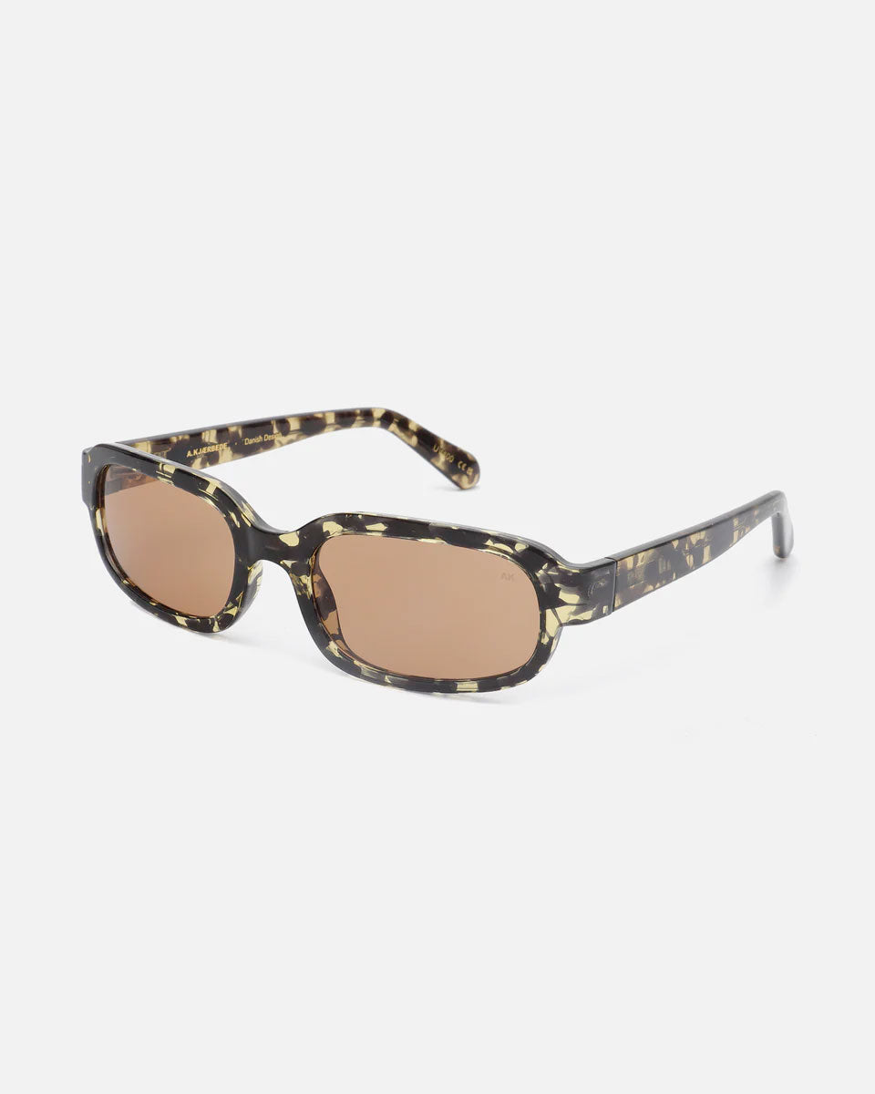 Black and Yellow Tortoise Will Sunglasses