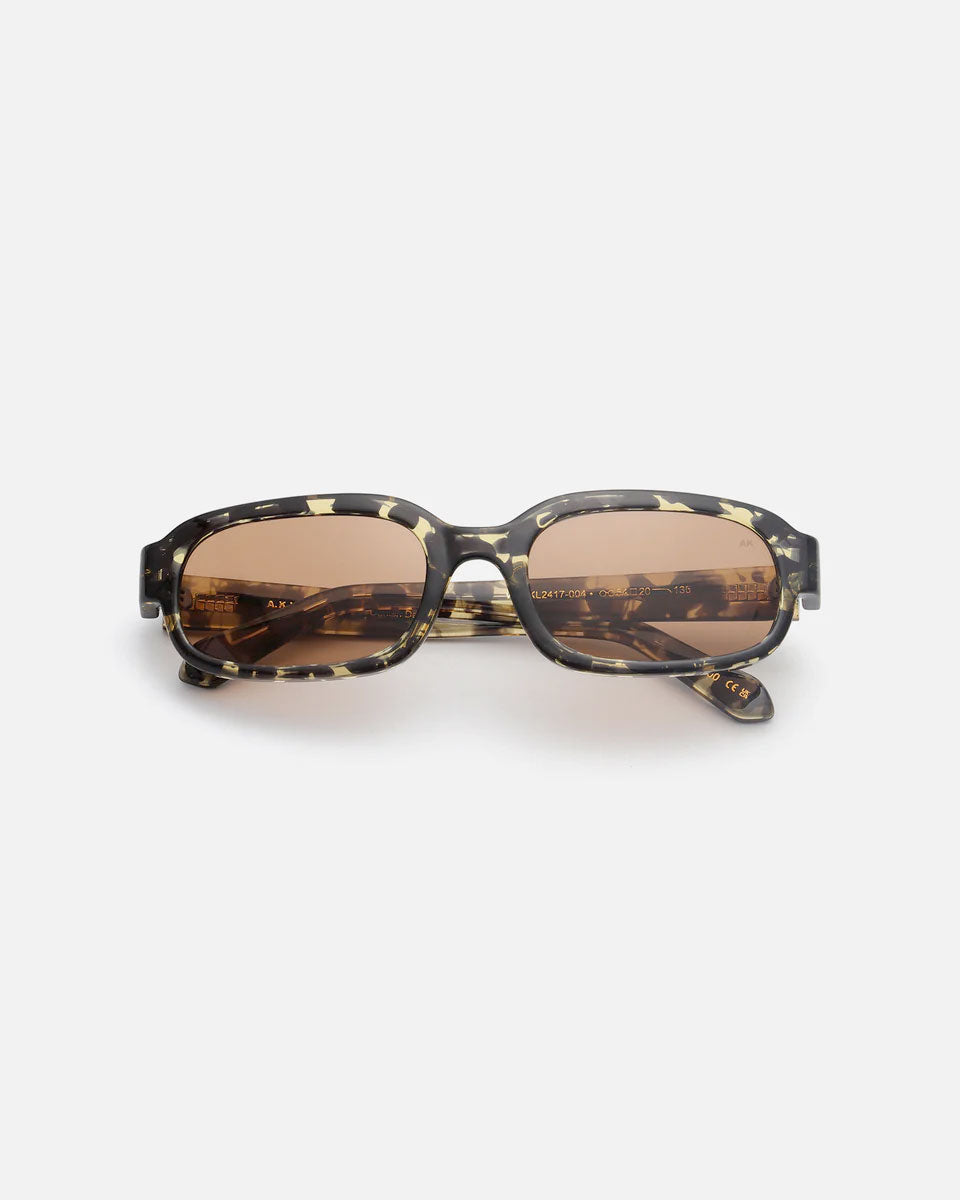 Black and Yellow Tortoise Will Sunglasses