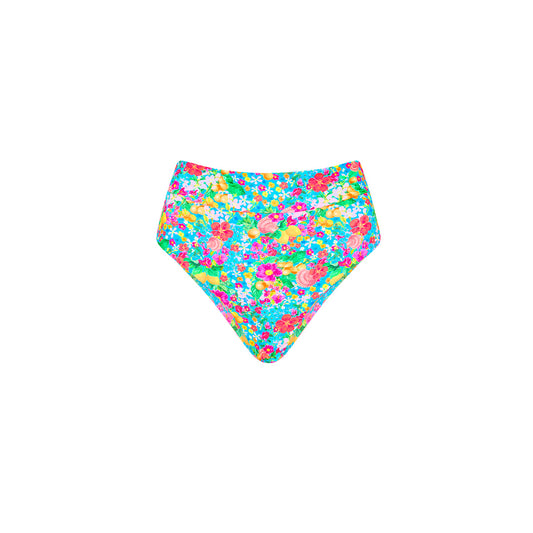 Mermaid Garden High Hip Cheeky Bottom