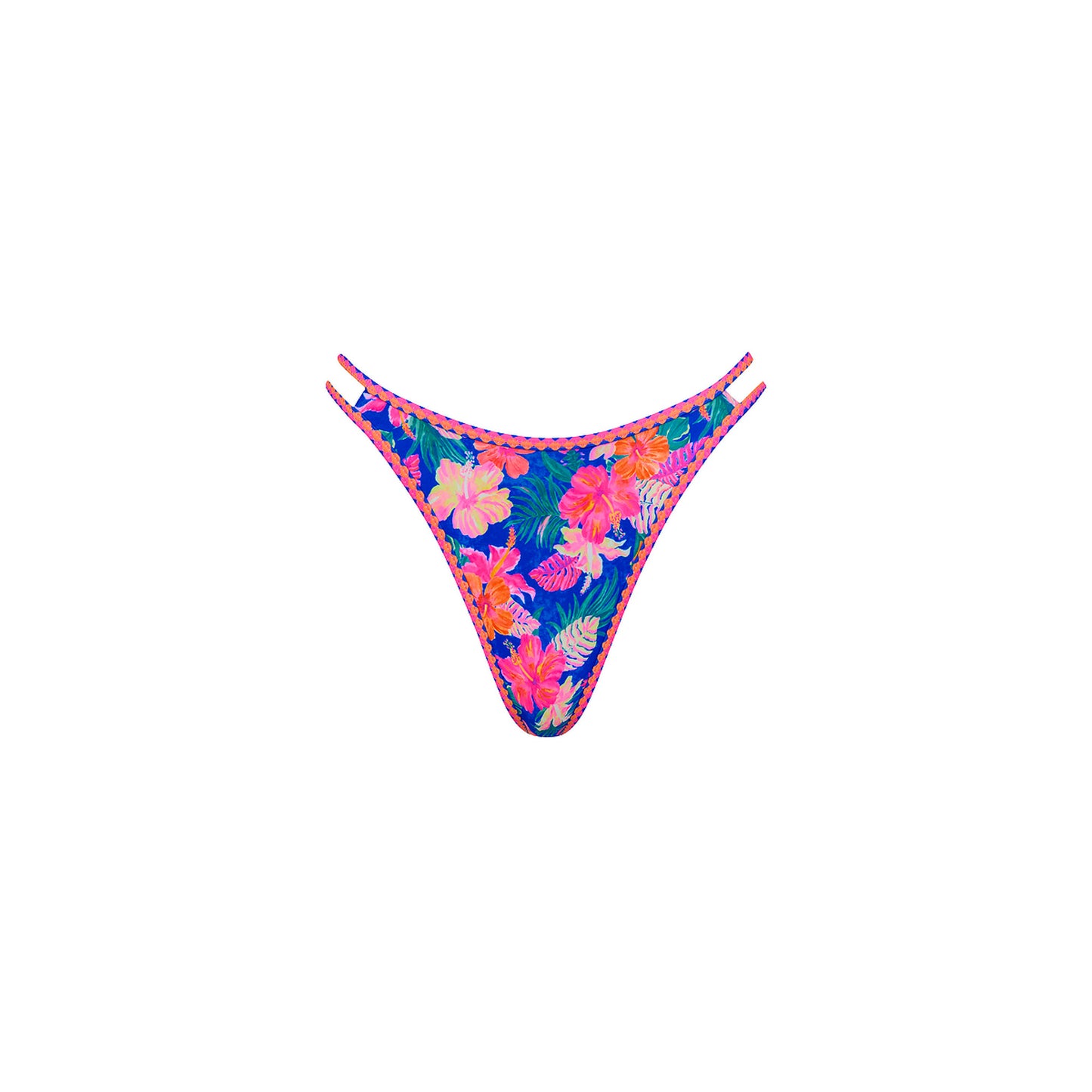 Electric Palms Twin Strap Cheeky Bottom