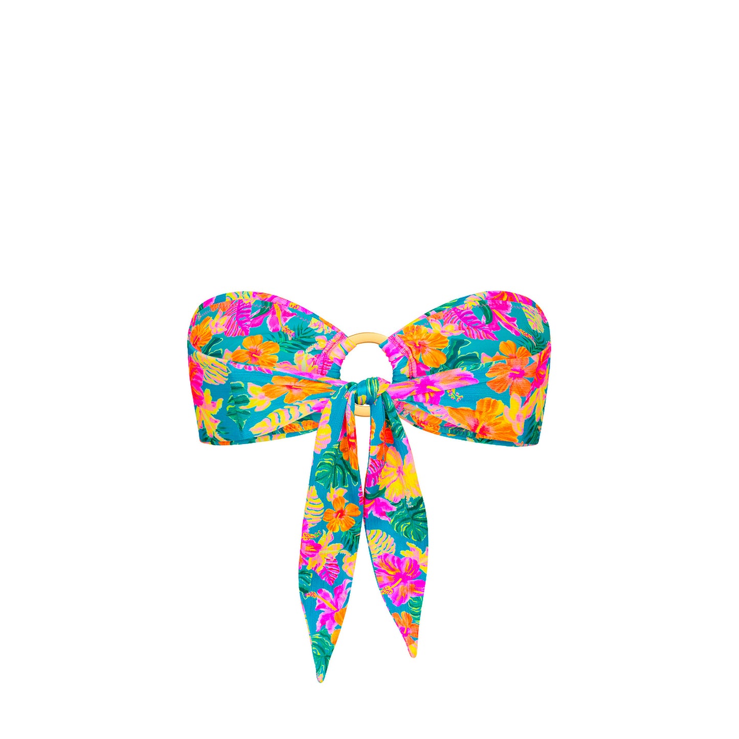 Paradise Pop Strapless Bandeau