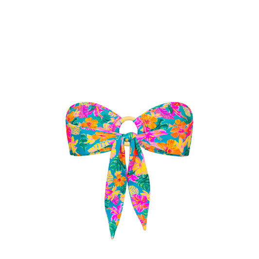 Paradise Pop Strapless Bandeau