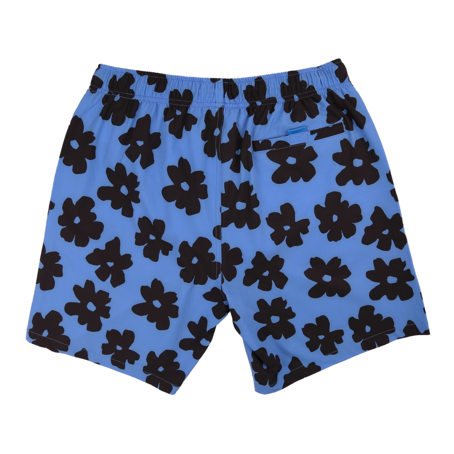 Blue Floral Portofino Men's Trunks