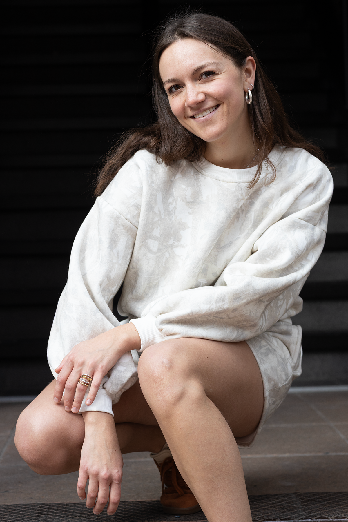 Woodland Camo Crewneck Sweatshirt