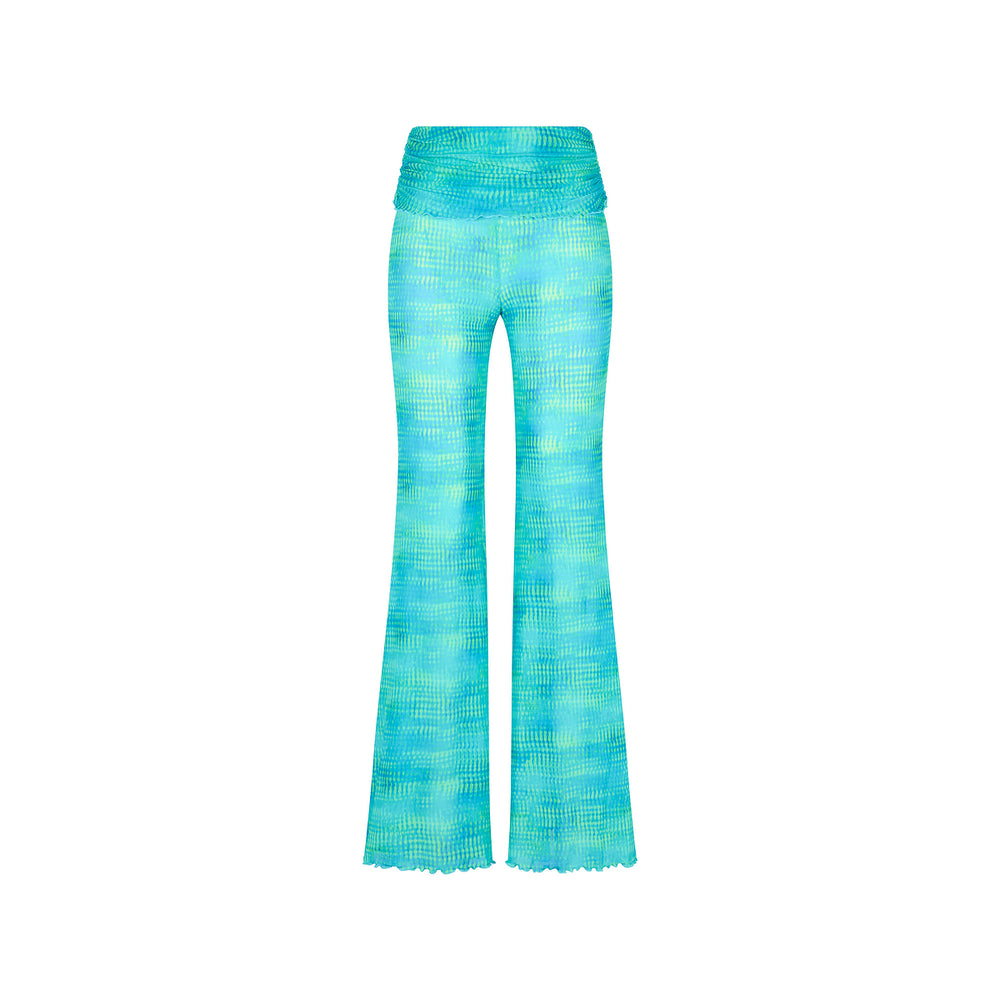 Summer Seas Mesh Flare Pants