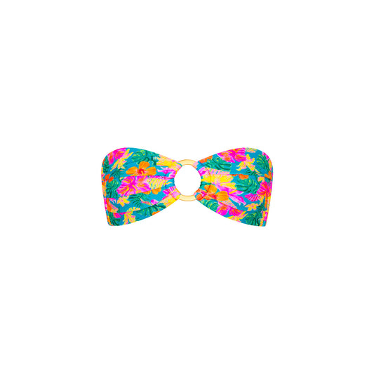 Paradise Pop Strapless Bandeau