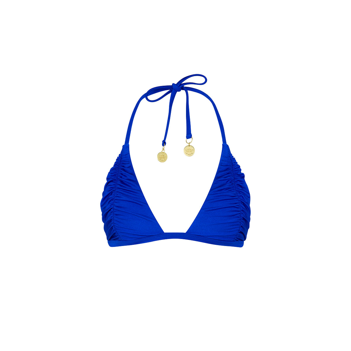 Blue Lagoon Gathered Stitch Bralette