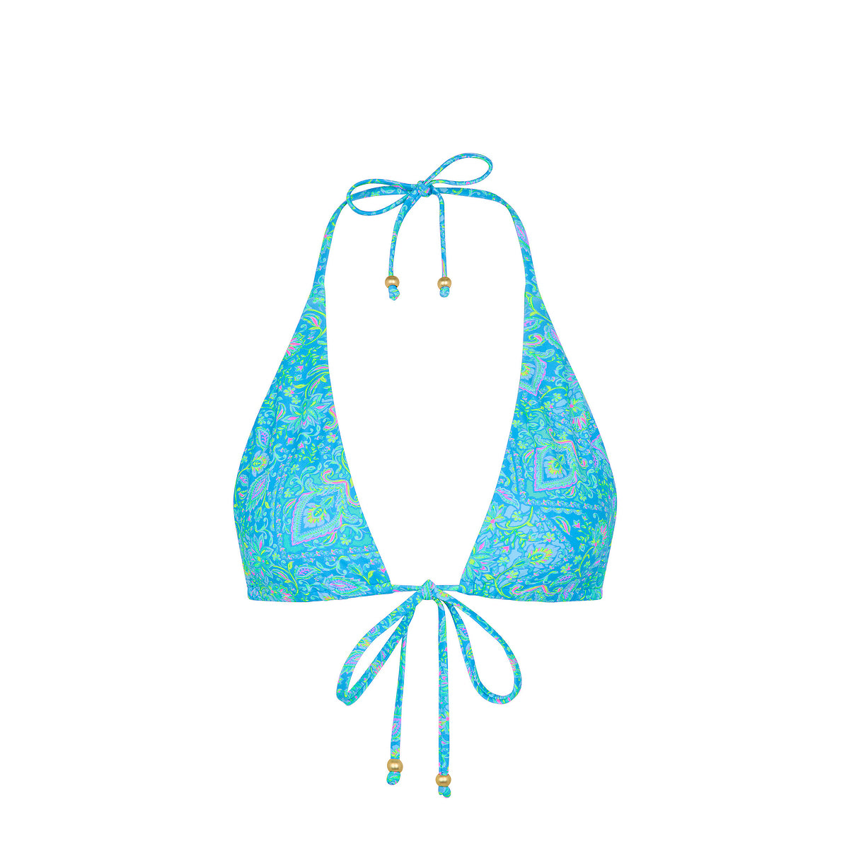 Stargaze Front Tie Halter Top