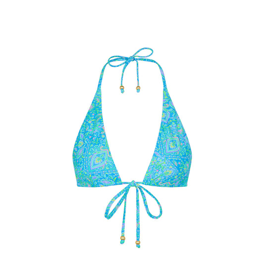 Stargaze Front Tie Halter Top