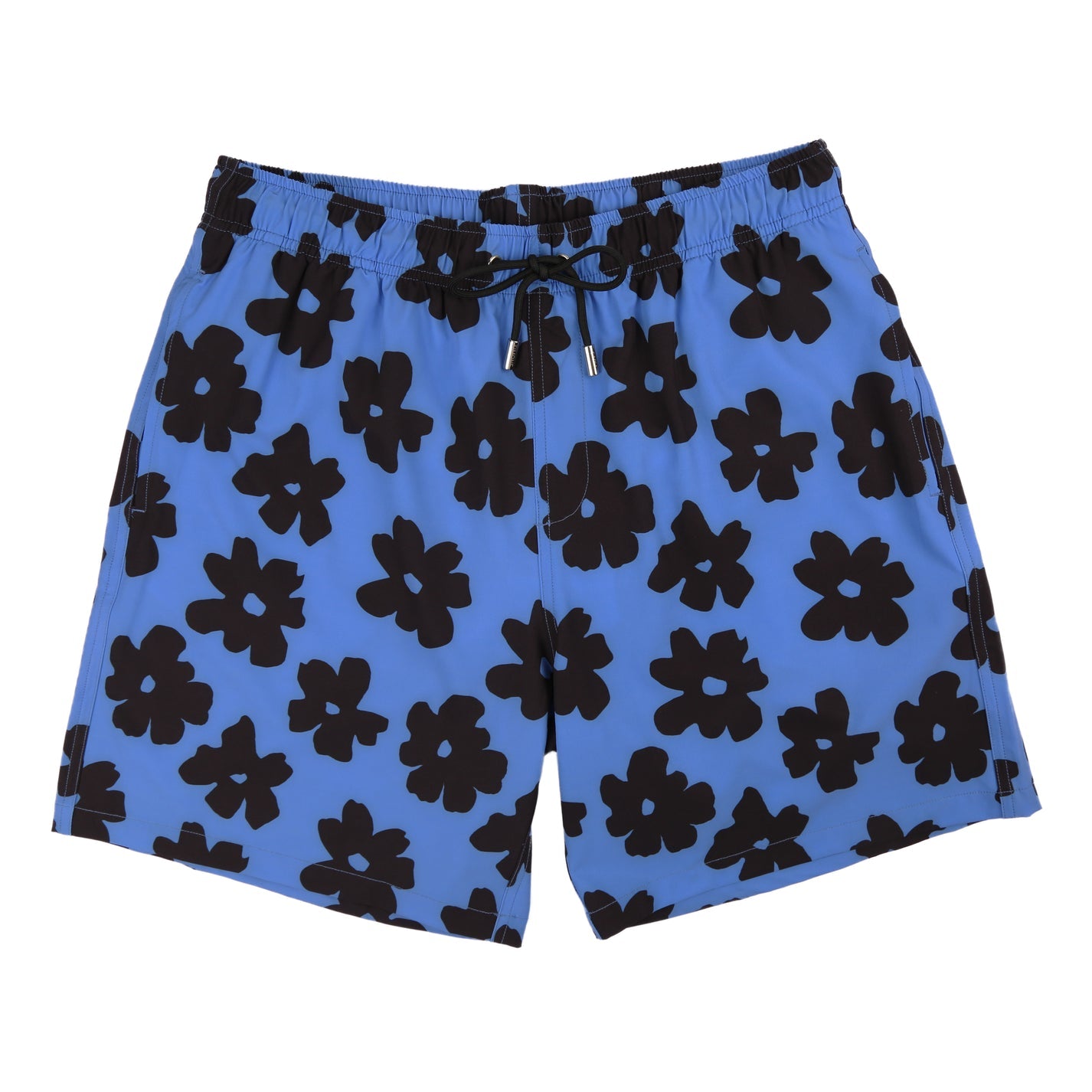 Blue Floral Portofino Men's Trunks