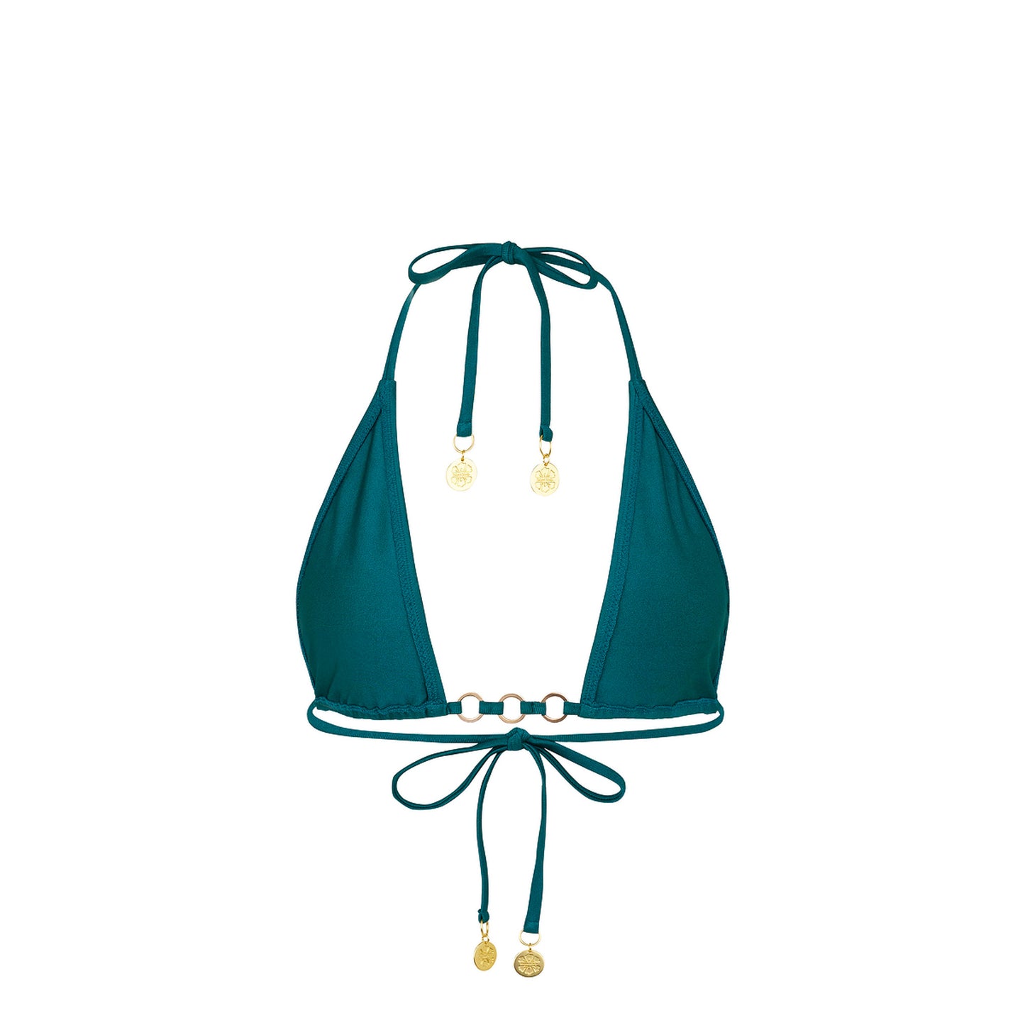 Laguna Haze Trio Ring Triangle Top