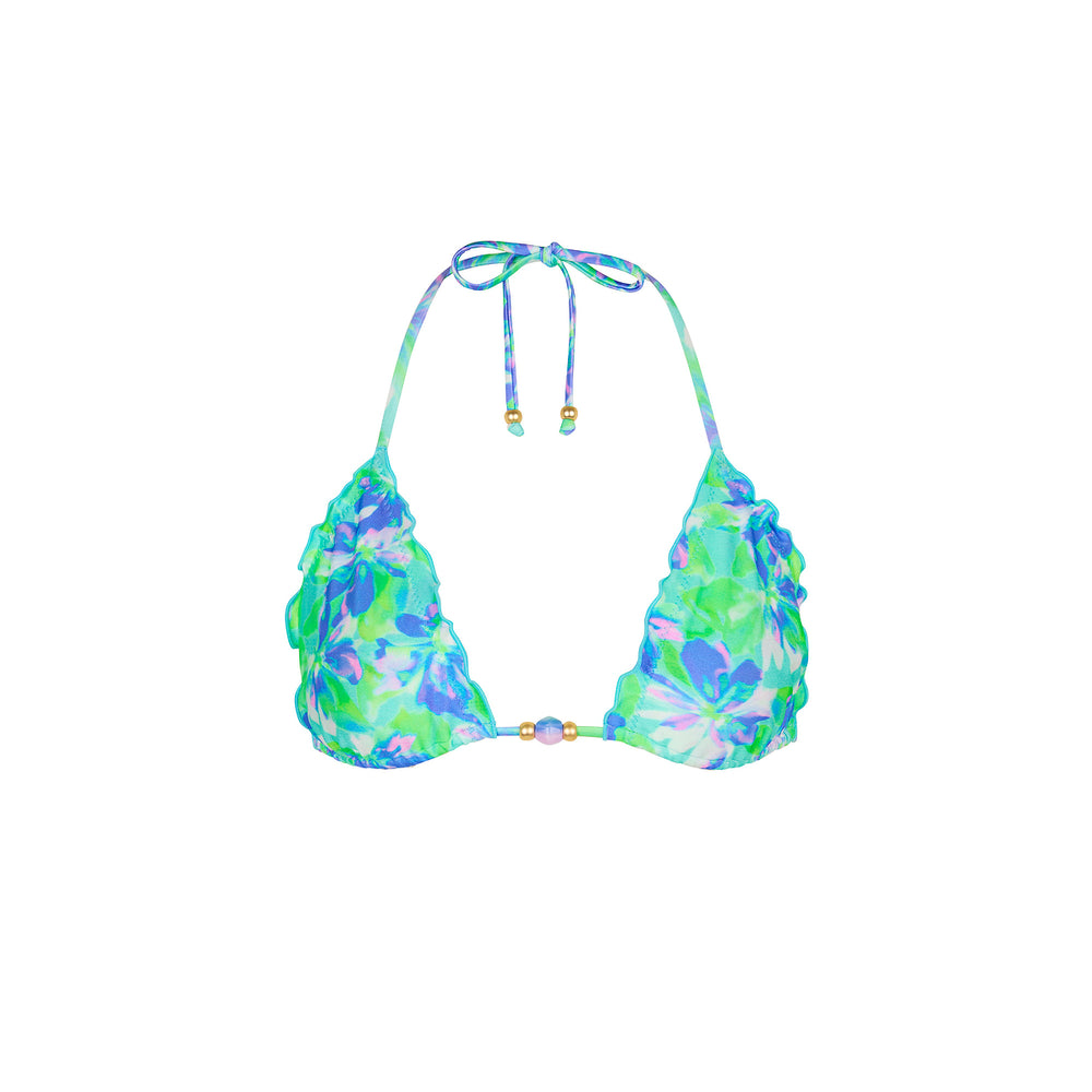Monaco Whispers Lettuce Edge Bralette