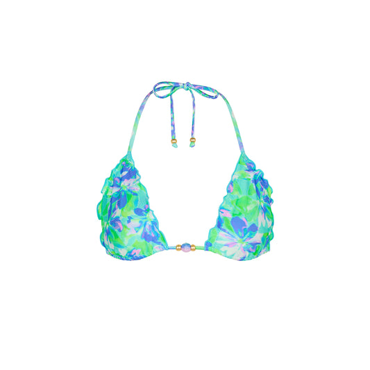 Monaco Whispers Lettuce Edge Bralette