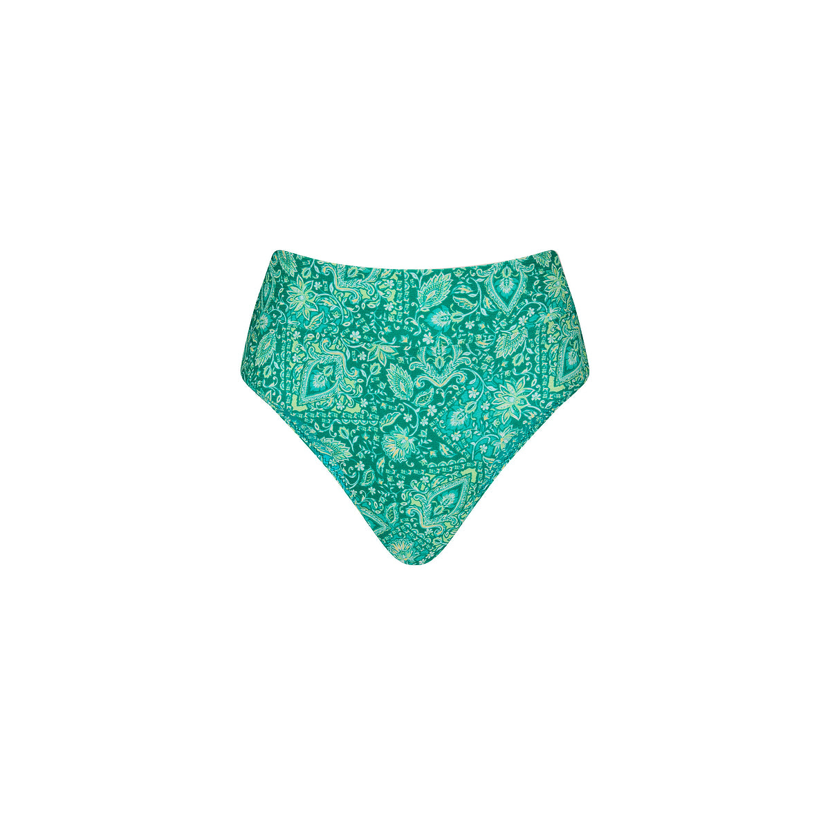 Emerald Aura High Hip Cheeky Bottom