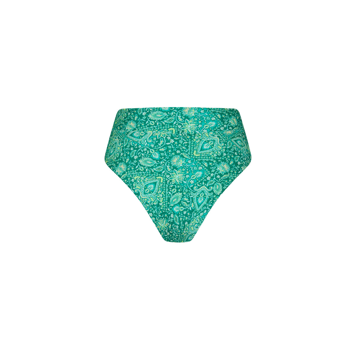 Emerald Aura High Hip Cheeky Bottom