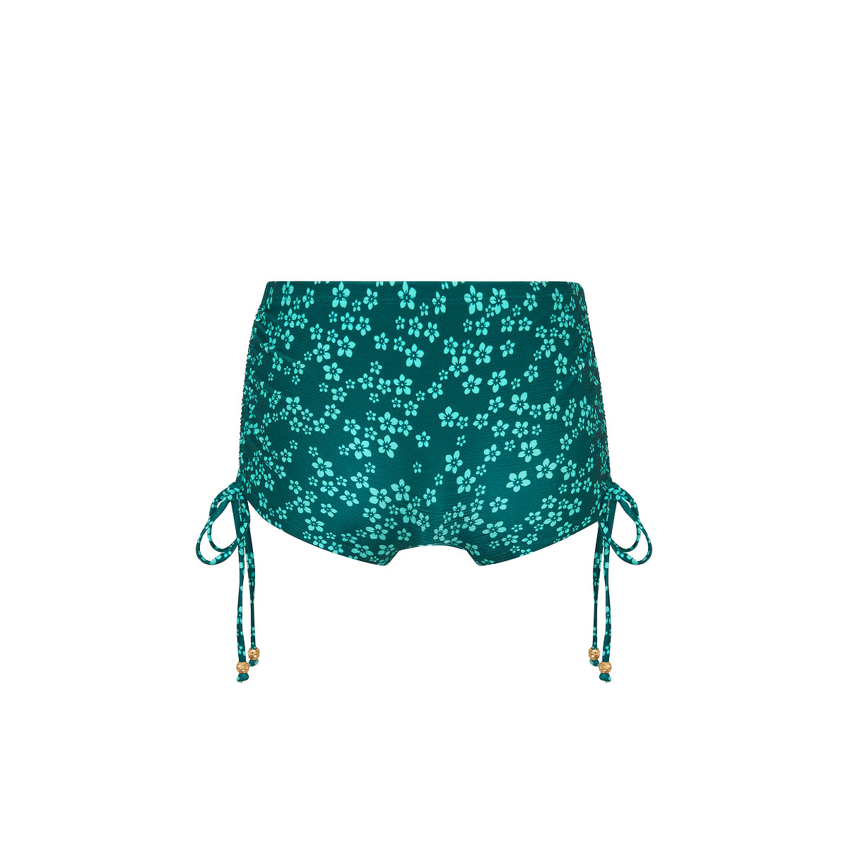 Moonkiss Ruched Tie Cheeky Swim Short