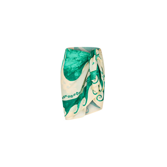 Emerald Springs Sarong Cover-Up
