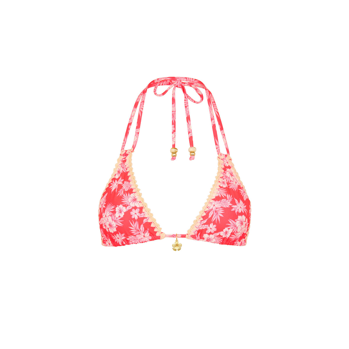 Island Punch Crochet Halter Top