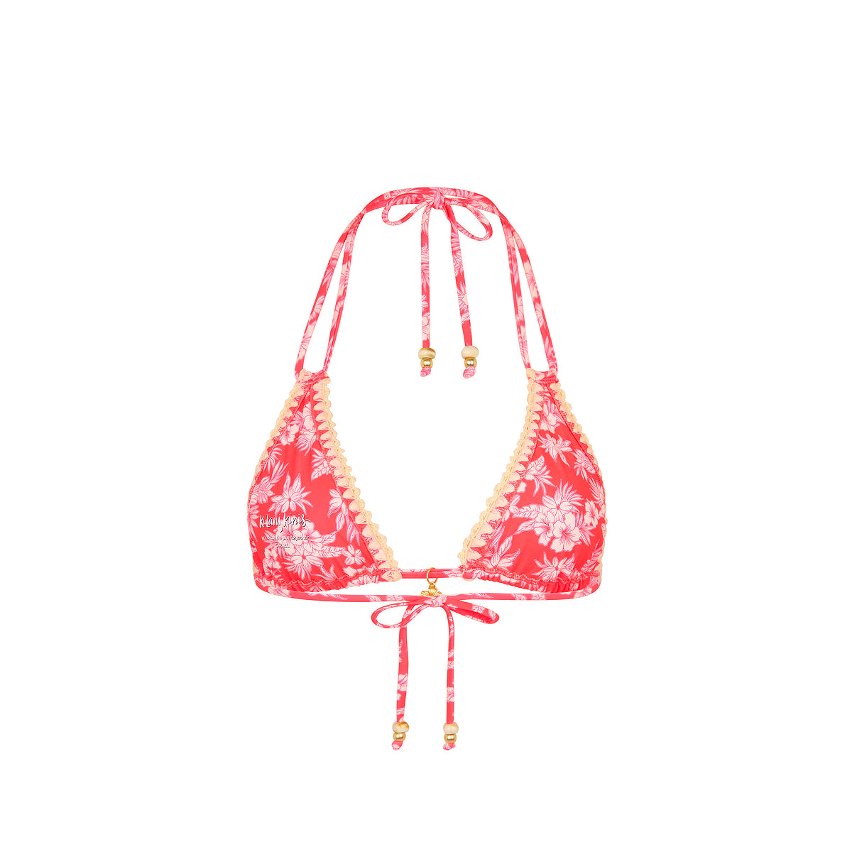 Island Punch Crochet Halter Top