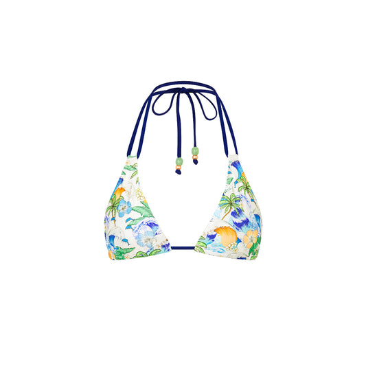 Blue Crush Simple Strap Halter Top