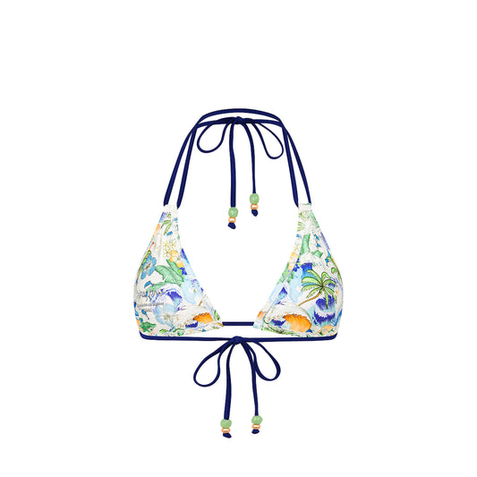 Blue Crush Simple Strap Halter Top