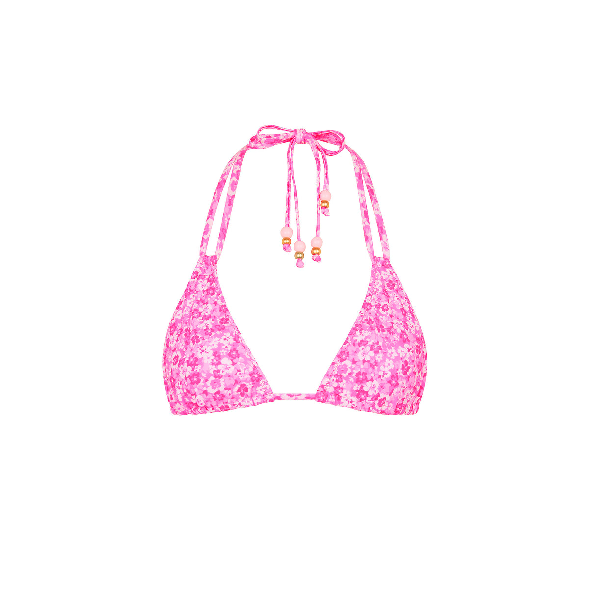 Berry Burst Halter Bralette Top