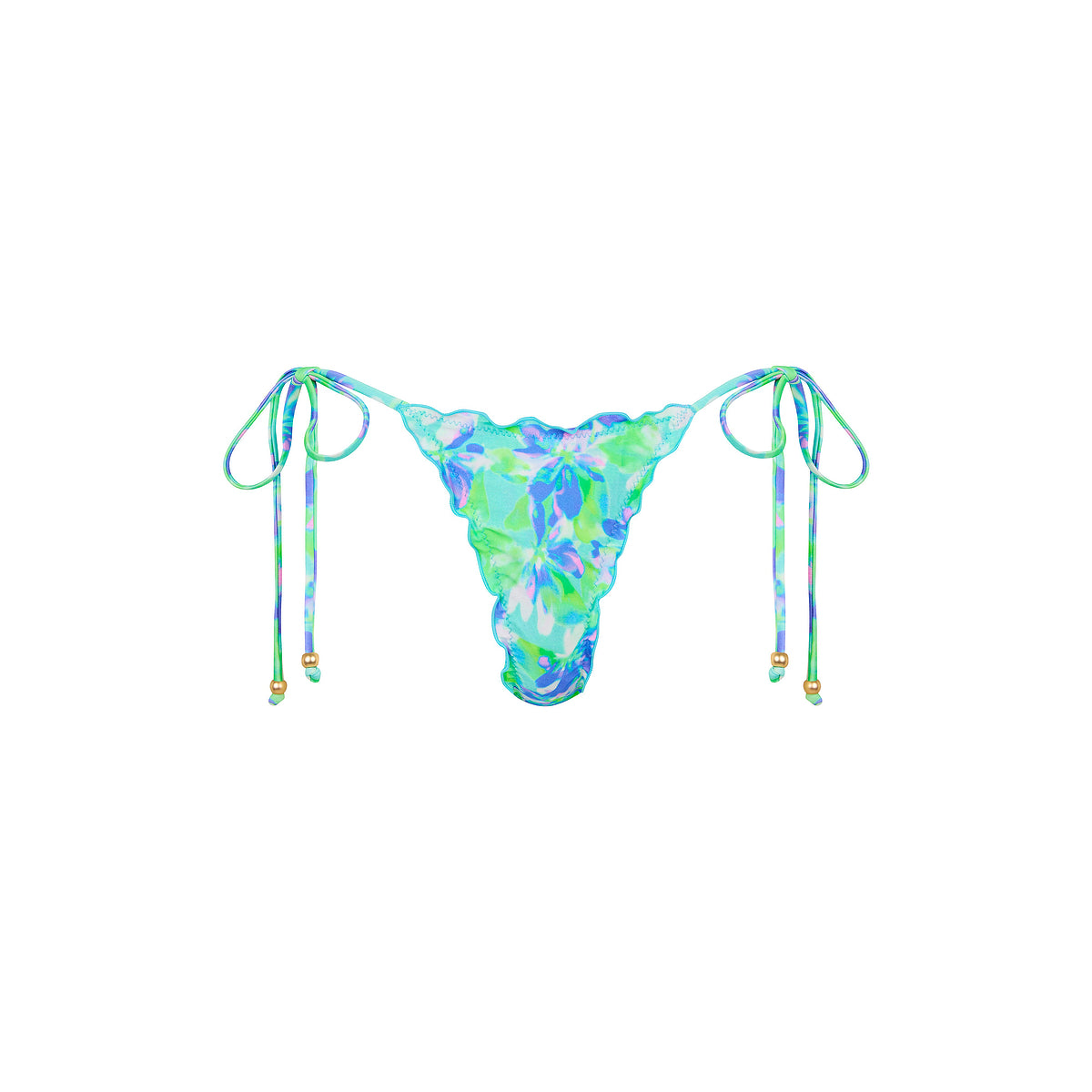 Monaco Whispers Lettuce Edge Thong Bottom