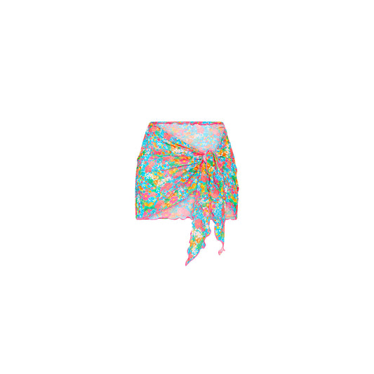 Mermaid Garden Mini Mesh Sarong