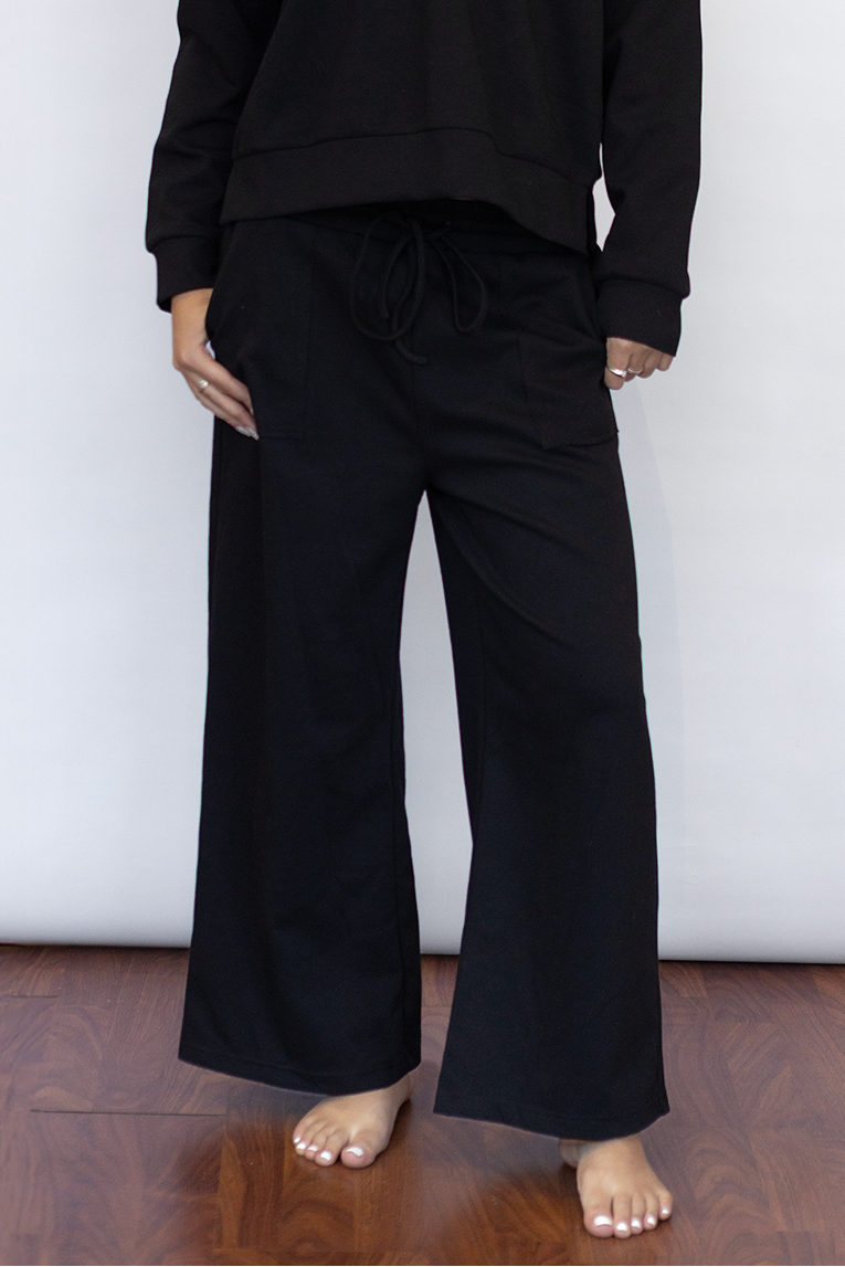 Black Wide Leg Pant