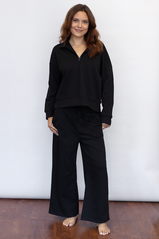 Black Wide Leg Pant