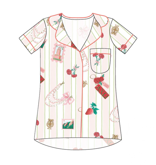 AXO Boulder PJ Short Sleeve and Shorts Set