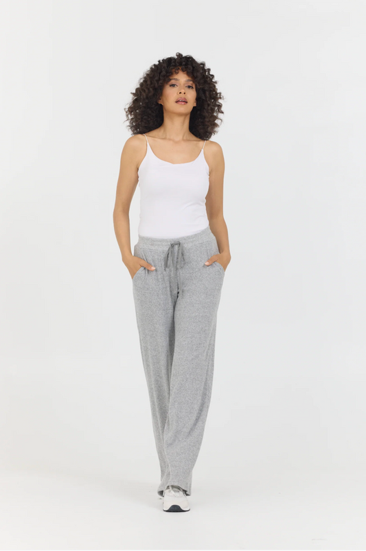 Grey Onyx Greer Wide Leg Lounge Pant