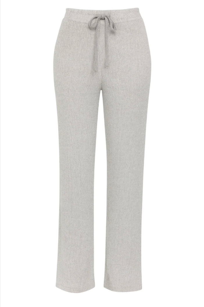Grey Onyx Greer Wide Leg Lounge Pant