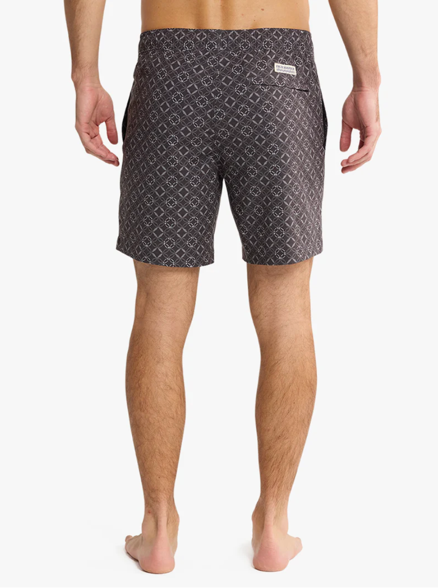 Sea Circles Bayberry Men's Trunks