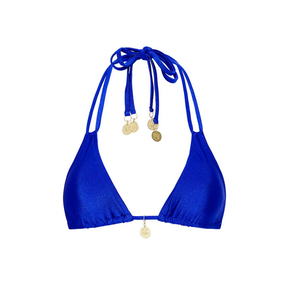 Blue Lagoon Halter Bralette Top