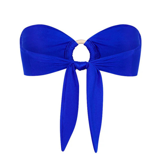 Blue Lagoon Strapless Bandeau