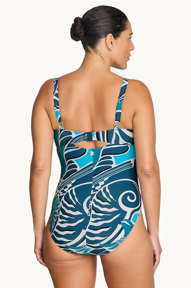 Shelloise Delacroix Cross Over Underwire One Piece