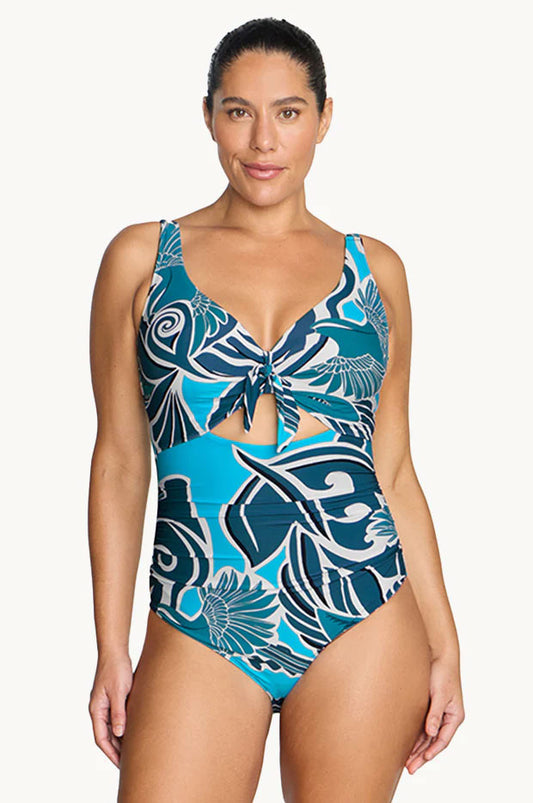 Shelloise Delacroix Cross Over Underwire One Piece