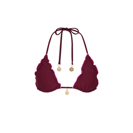 Sangria Spritz Lettuce Edge Bralette