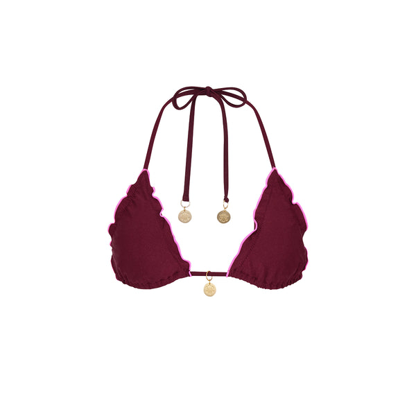 Sangria Spritz Lettuce Edge Bralette