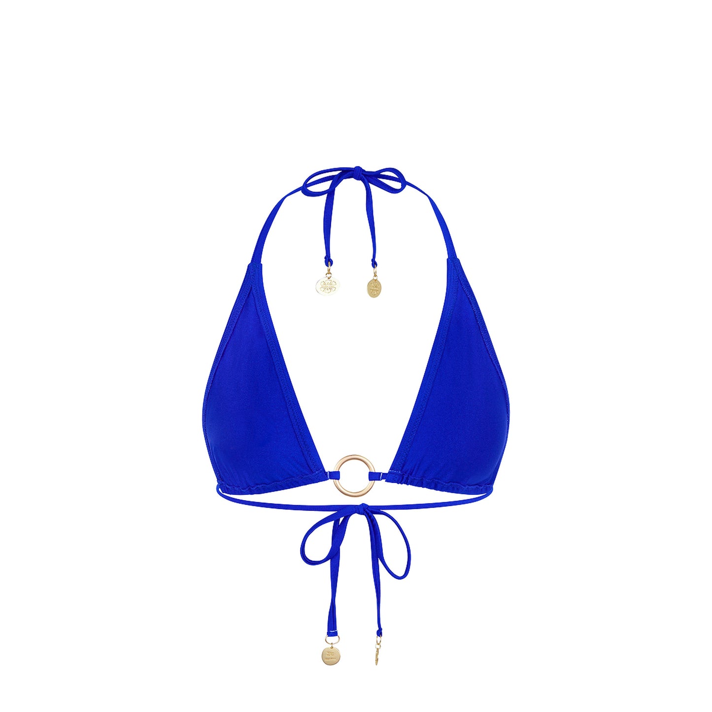 Blue Lagoon Ring Halter Top