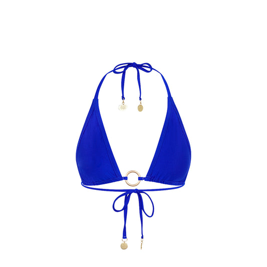 Blue Lagoon Ring Halter Top