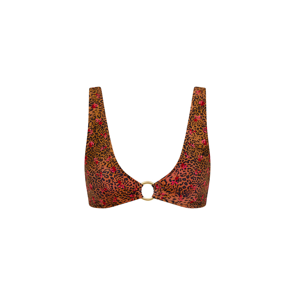 Wild Rose Ring Contour Crop Top