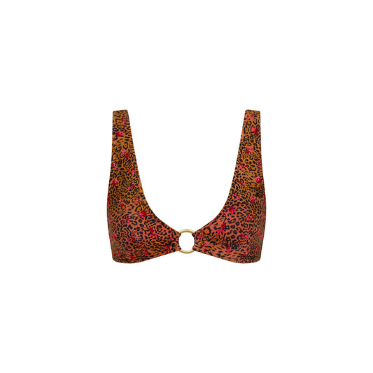 Wild Rose Ring Contour Crop Top